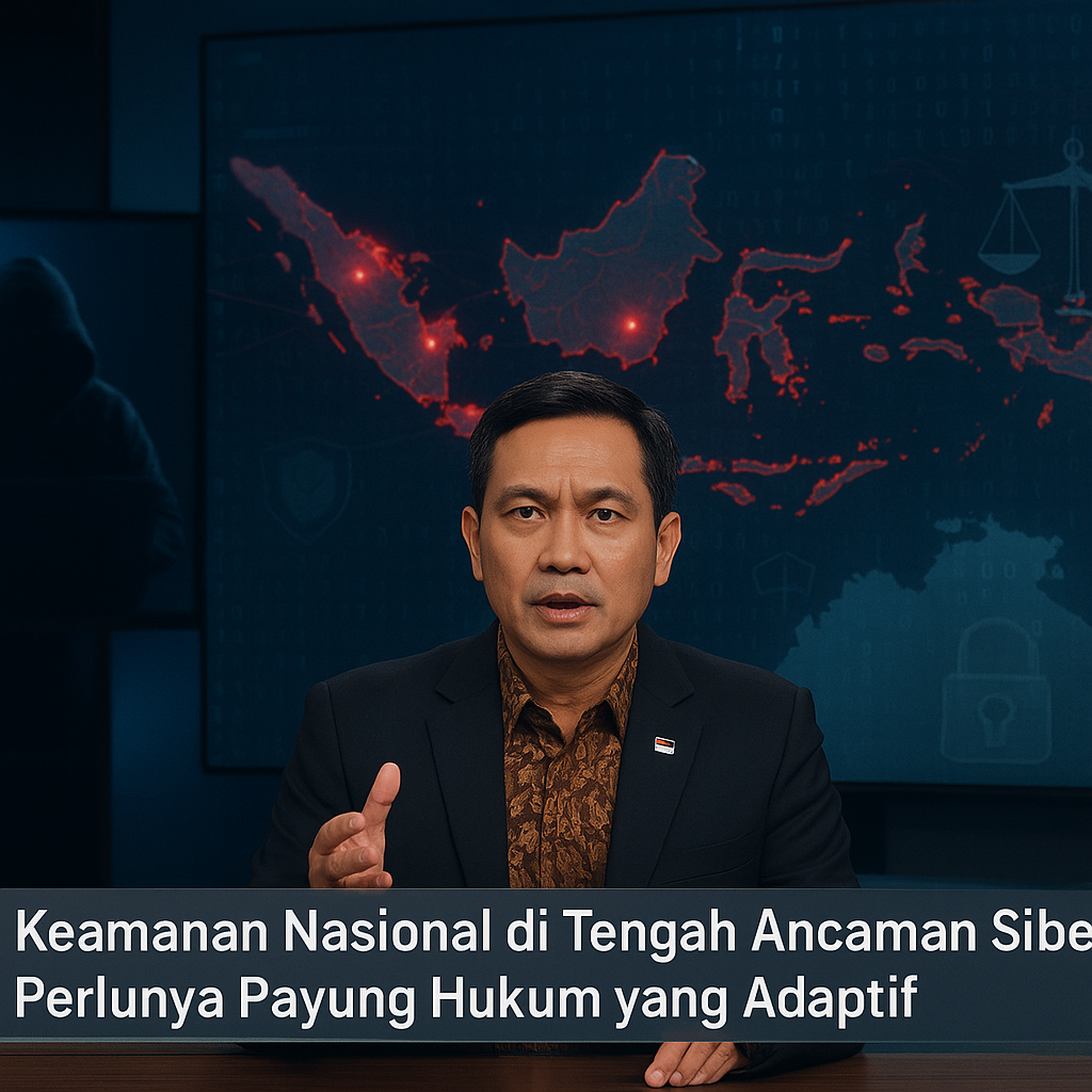 Keamanan Nasional di Tengah Ancaman Siber: Perlunya Payung Hukum yang Adaptif