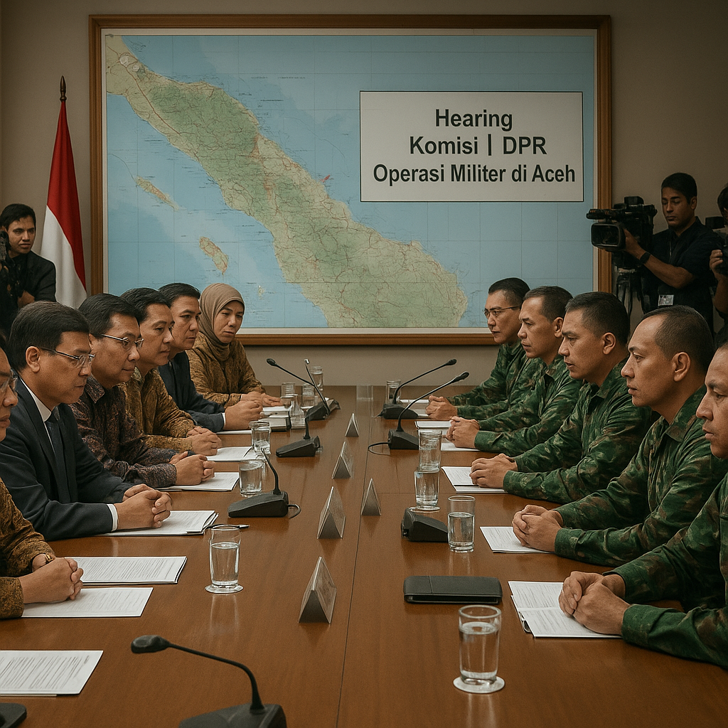 Operasi Militer di Aceh: DPR Dorong Pengawasan Ketat untuk Cegah Pelanggaran HAM