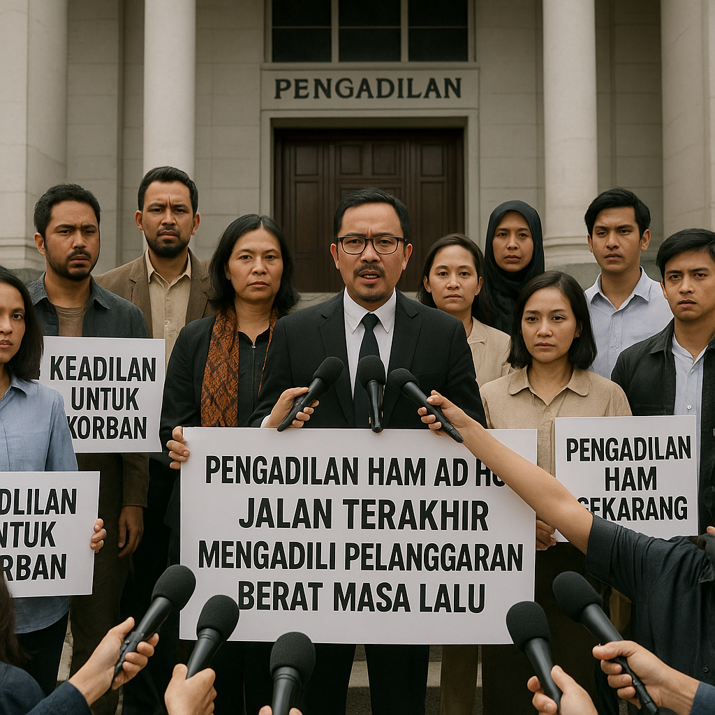 Pengadilan HAM Ad hoc: Jalan Terakhir Mengadili Pelanggaran Berat Masa Lalu