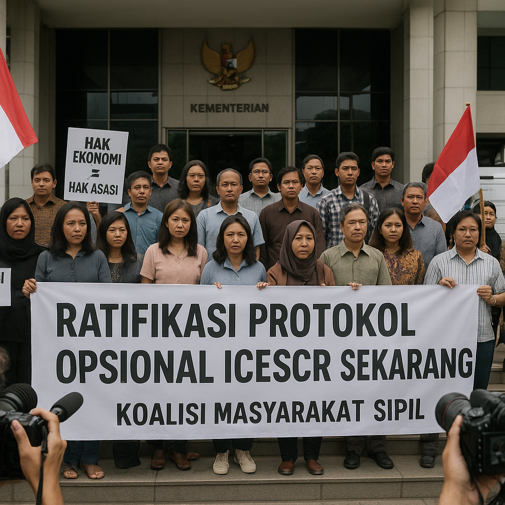 LSM Desak Pemerintah Ratifikasi Protokol Opsional ICESCR