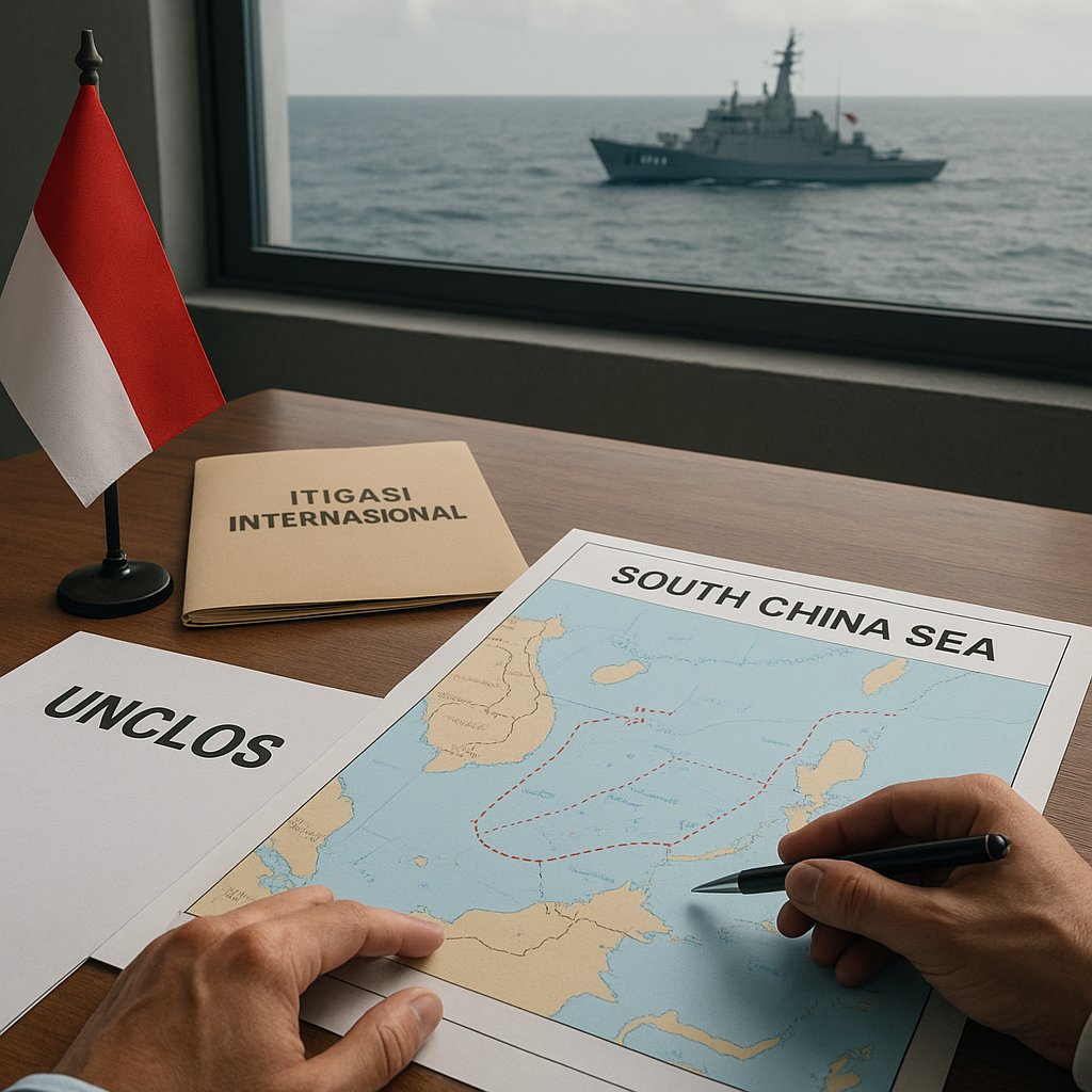 Konflik Laut China Selatan: Indonesia Kaji Langkah Hukum Internasional Hadapi Klaim Sepihak