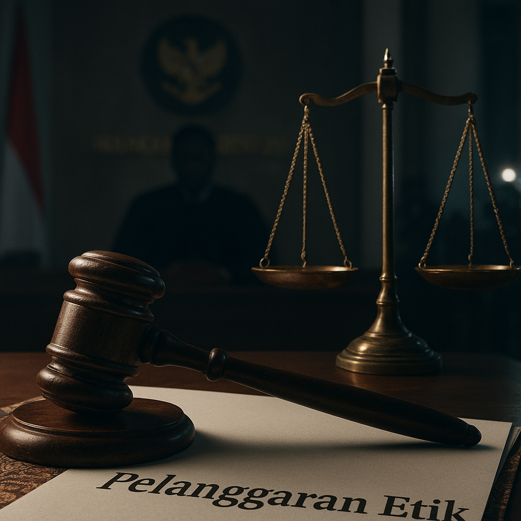 Kasus Pelanggaran Etik di Mahkamah Konstitusi: Martabat Hukum Kembali Diuji