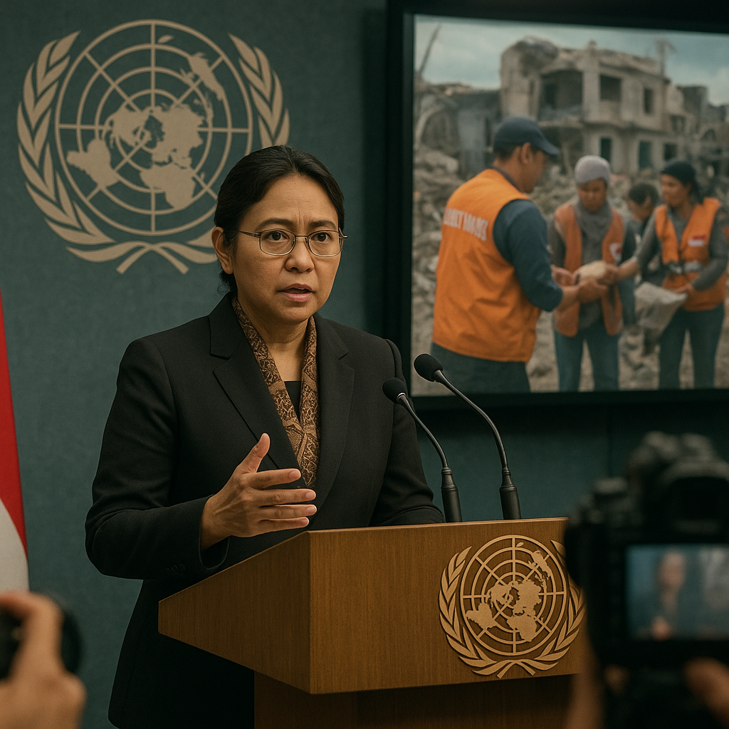 Indonesia Serukan Perlindungan Personel Kemanusiaan di Zona Konflik dan Tolak Impunitas