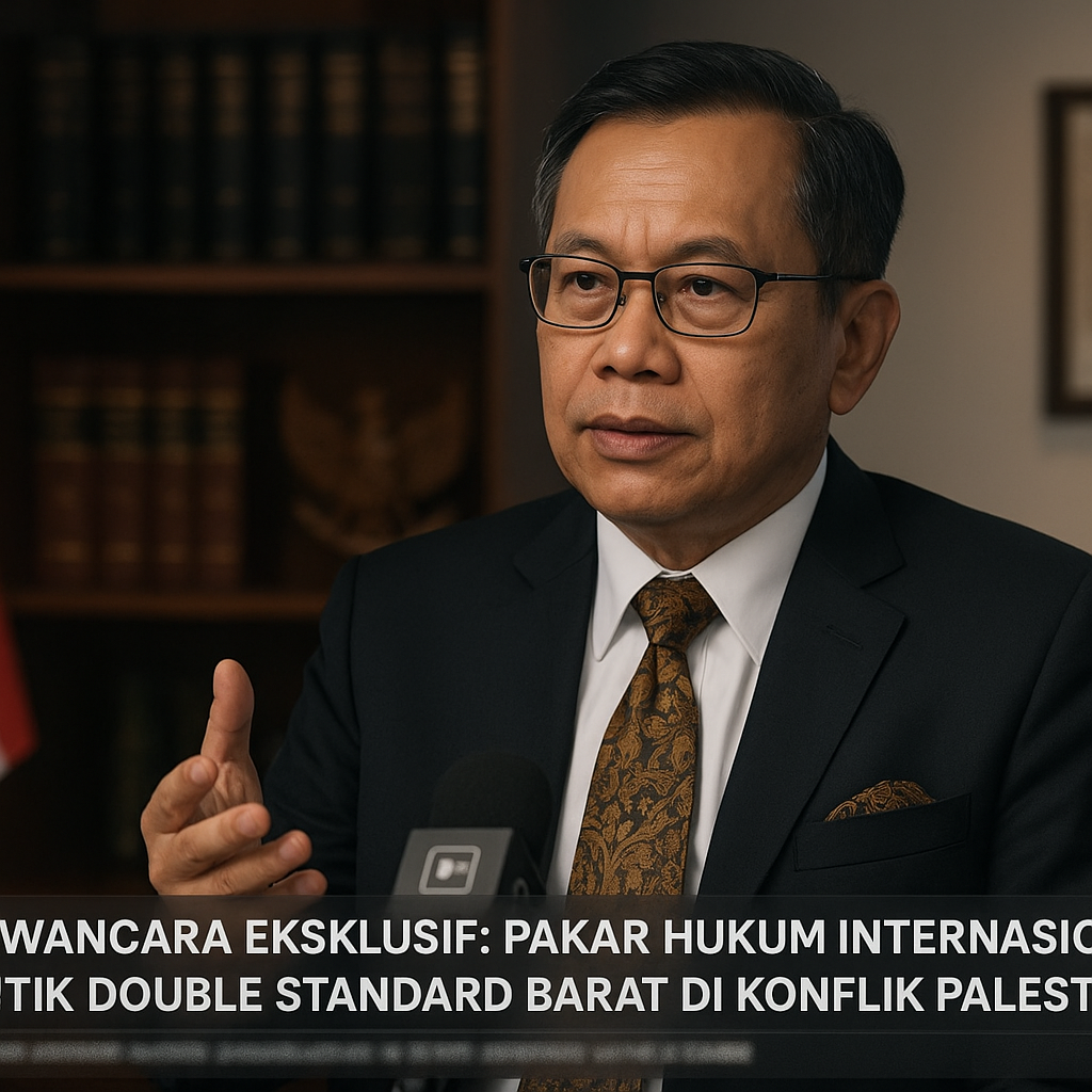 Wawancara Eksklusif: Pakar Hukum Internasional Kritik Double Standard Barat di Konflik Palestina