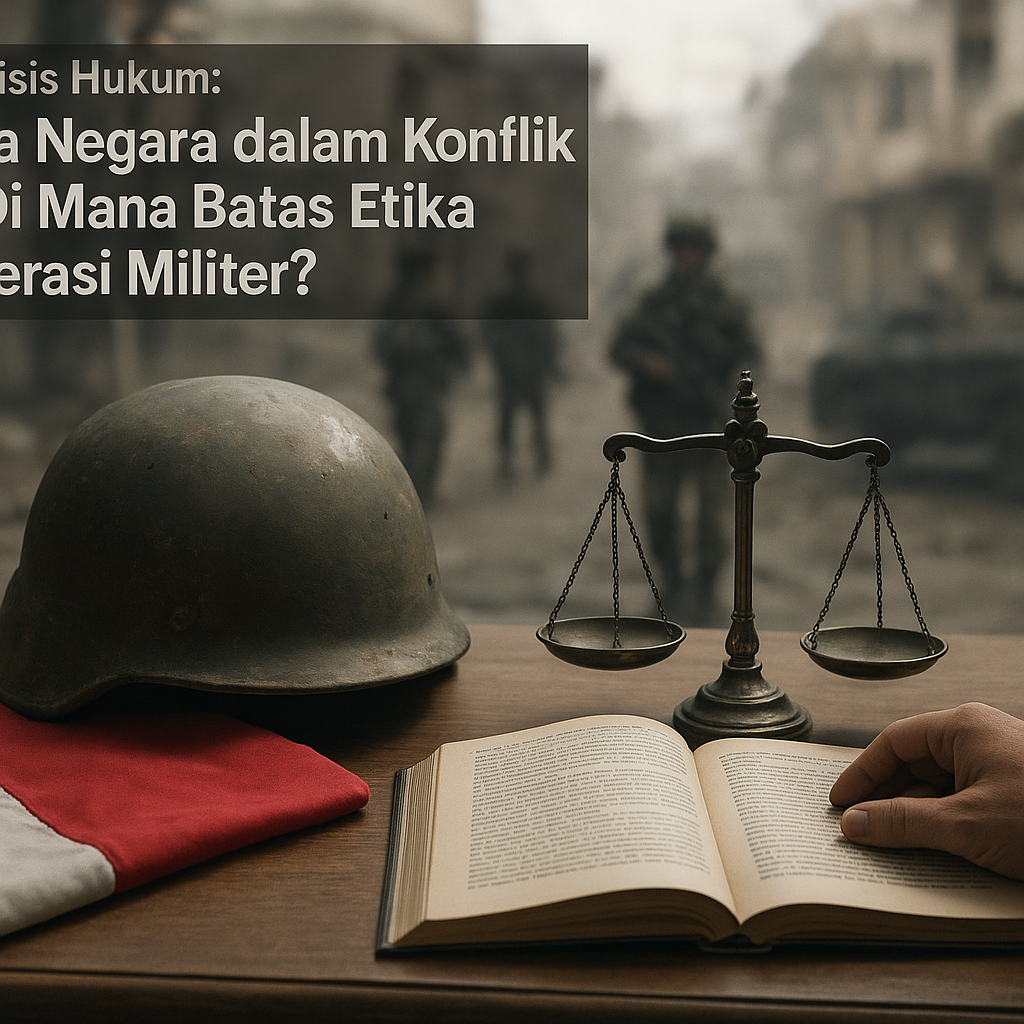 Analisis Hukum: Bela Negara dalam Konflik, Di Mana Batas Etika Operasi Militer?