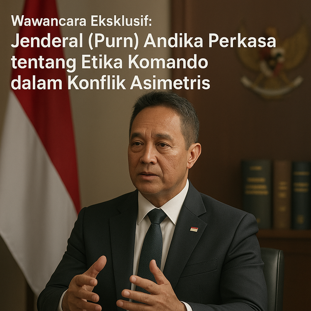 Wawancara Eksklusif: Jenderal (Purn) Andika Perkasa tentang Etika Komando dalam Konflik Asimetris