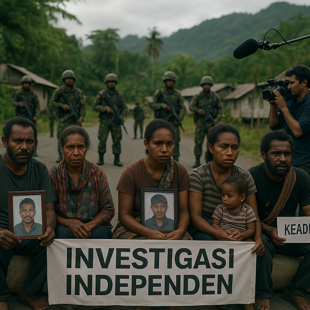 Dugaan Pelanggaran HAM Berat dalam Operasi Militer di Papua: Masyarakat Hukum Desak Investigasi Independen