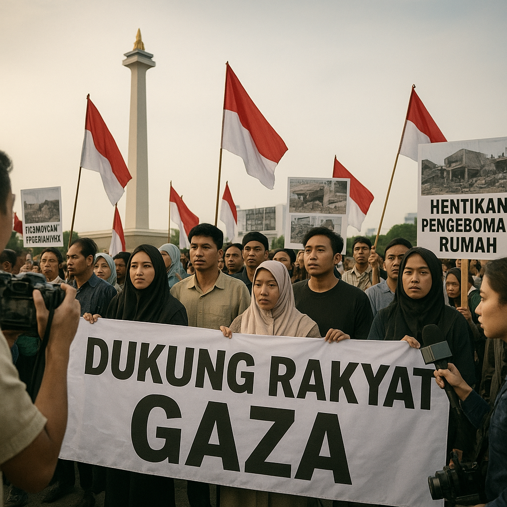 Dukung Rakyat Gaza: Pemerintah Indonesia Terkait Dugaan Kejahatan Perang Israel