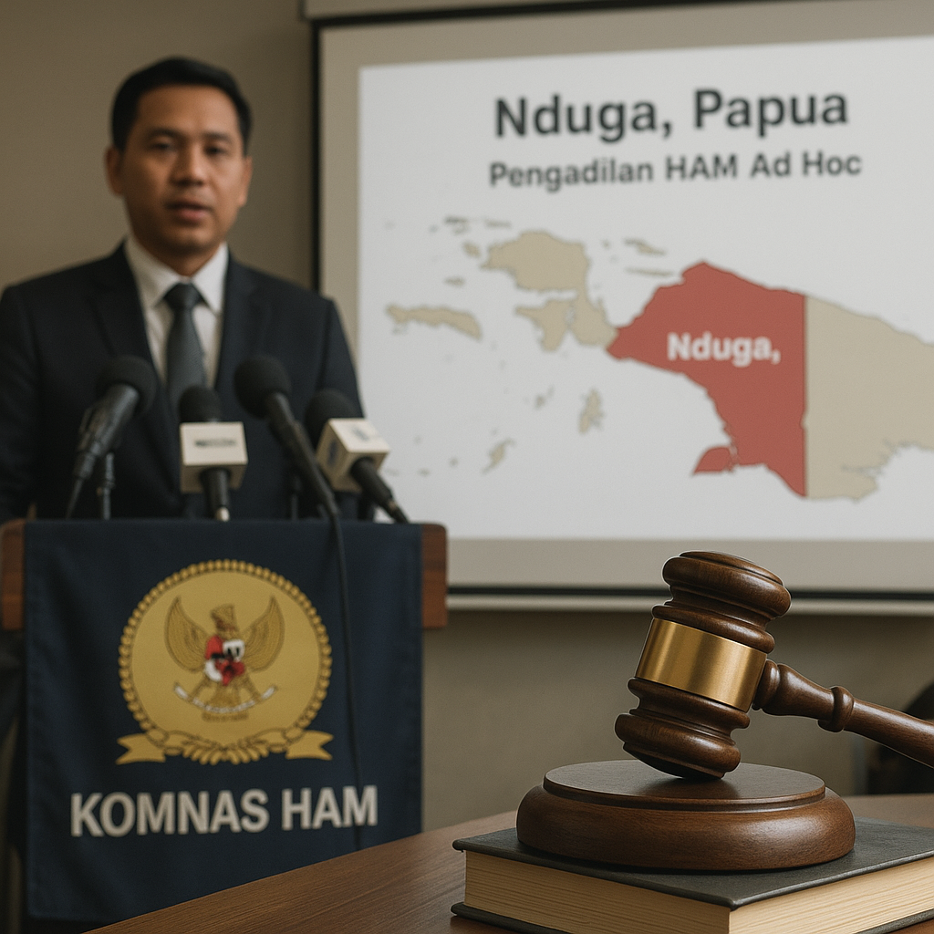 Komnas HAM Desak Pengadilan dalam Kasus Pelanggaran Berat di Nduga