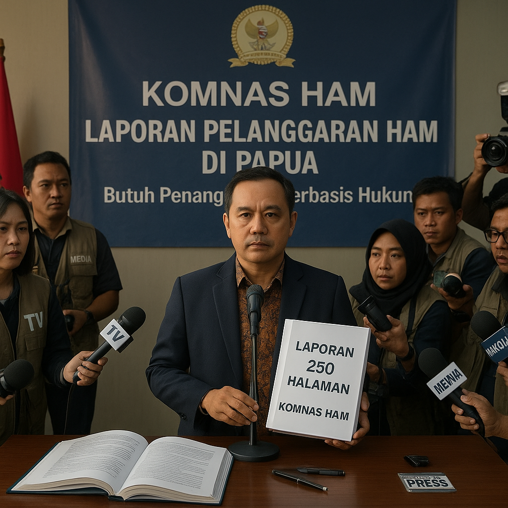 Komnas HAM Rilis Laporan Pelanggaran di Papua: Butuh Penanganan Berbasis Hukum
