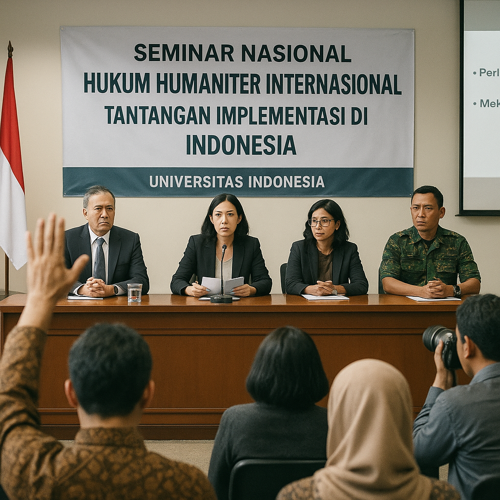 Seminar Nasional Hukum Humaniter Internasional: Tantangan Implementasi di Indonesia