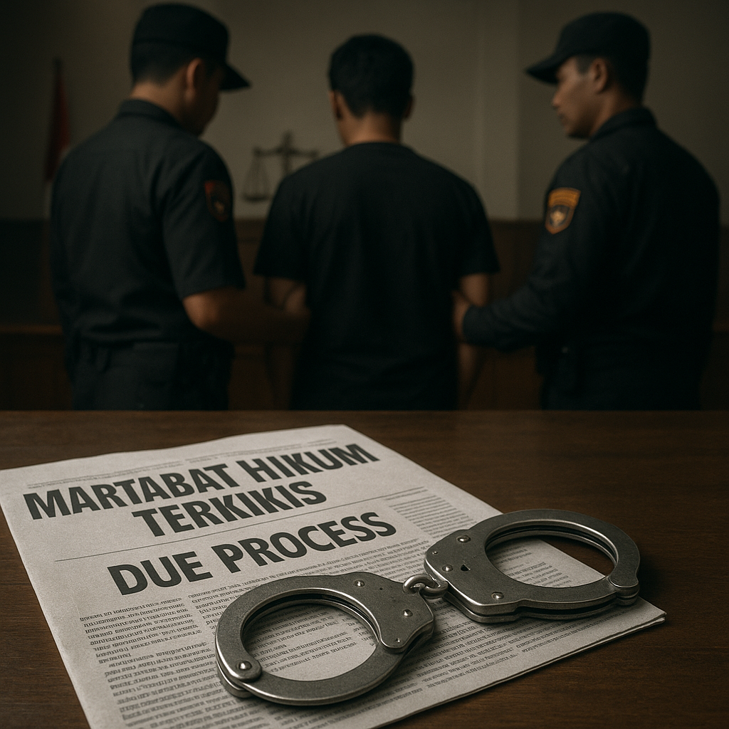 Tribun Opini: Martabat Hukum Terkikis saat Penanganan Terorisme Tak Lagi Berlandaskan Due Process