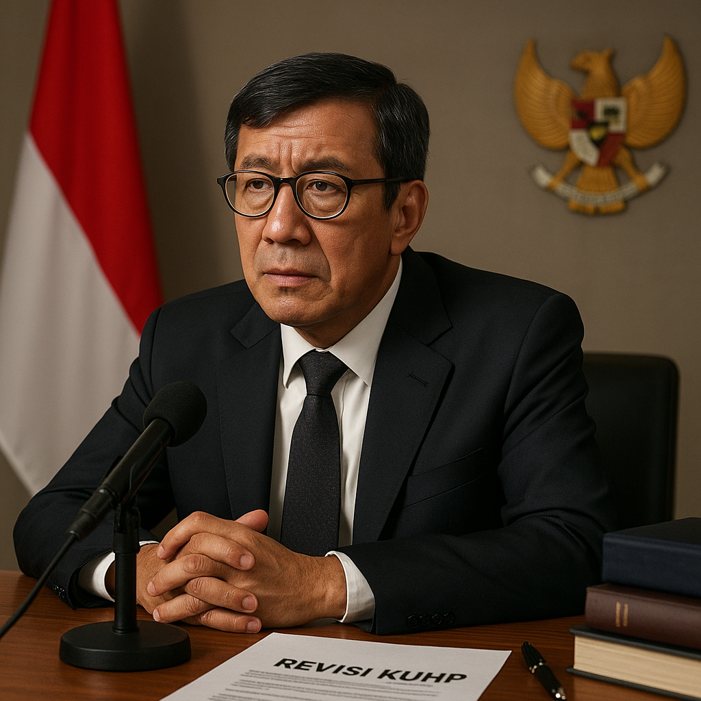Wawancara Eksklusif dengan Menteri Hukum: 'Revisi KUHP Harus Perkuat Martabat Hukum, Bukan Sebaliknya'