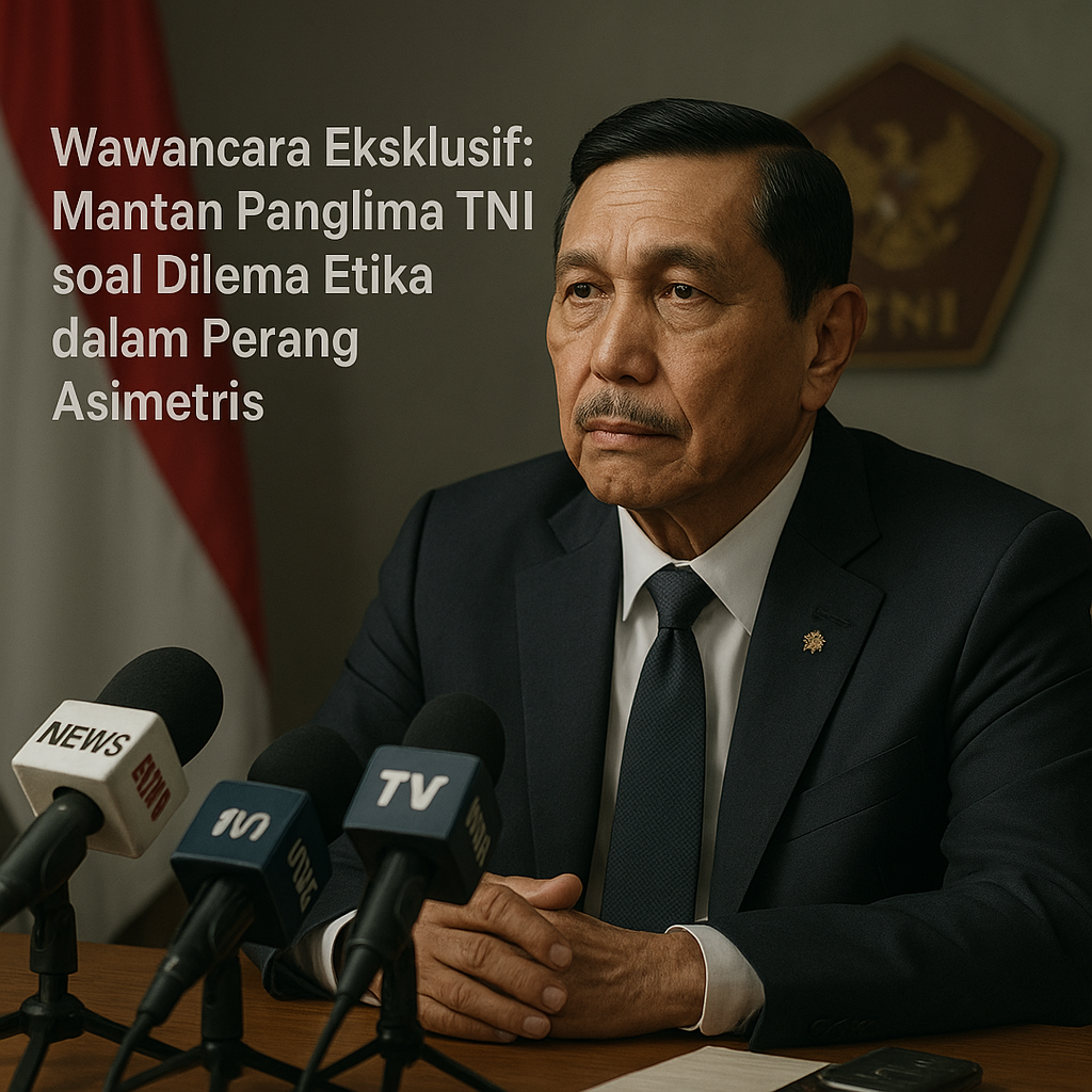 Wawancara Eksklusif: Mantan Panglima TNI soal Dilema Etika dalam Perang Asimetris