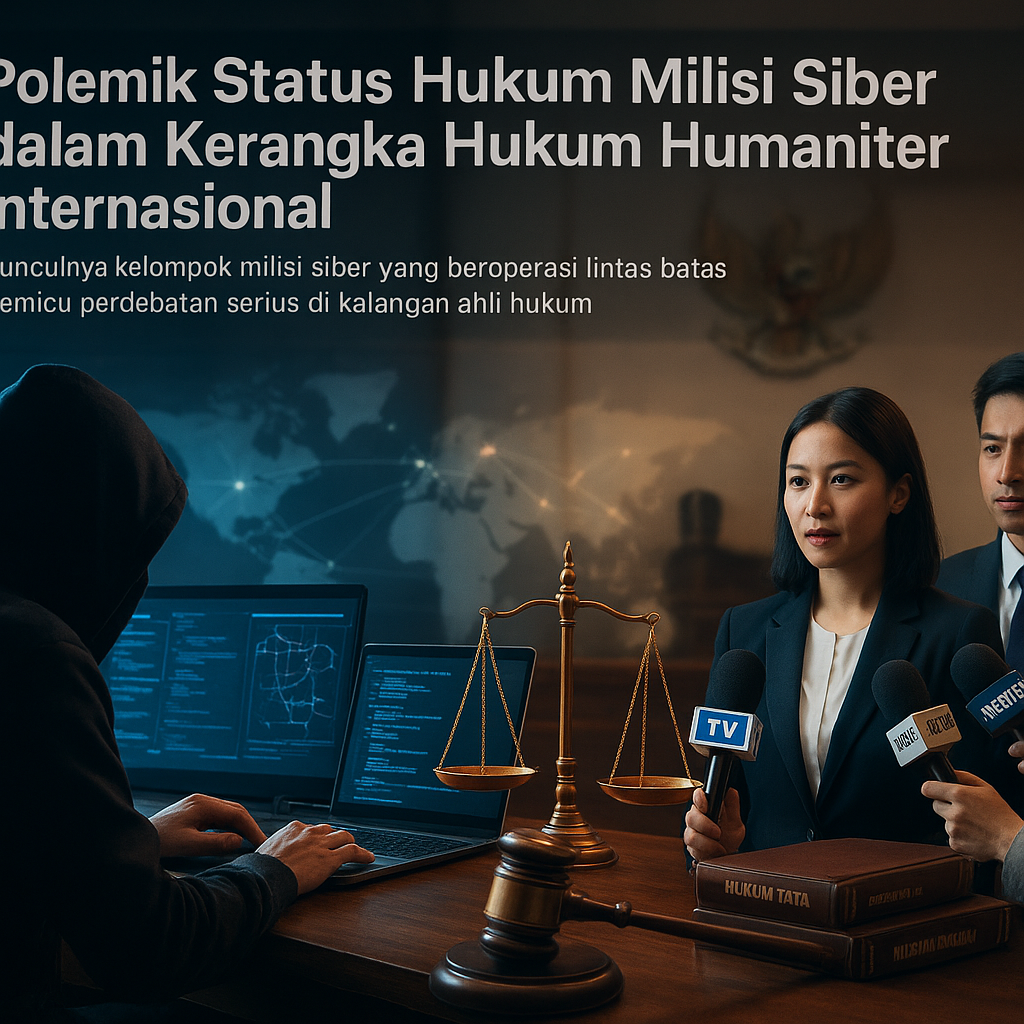 Polemik Status Hukum Milisi Siber dalam Kerangka Hukum Humaniter Internasional
