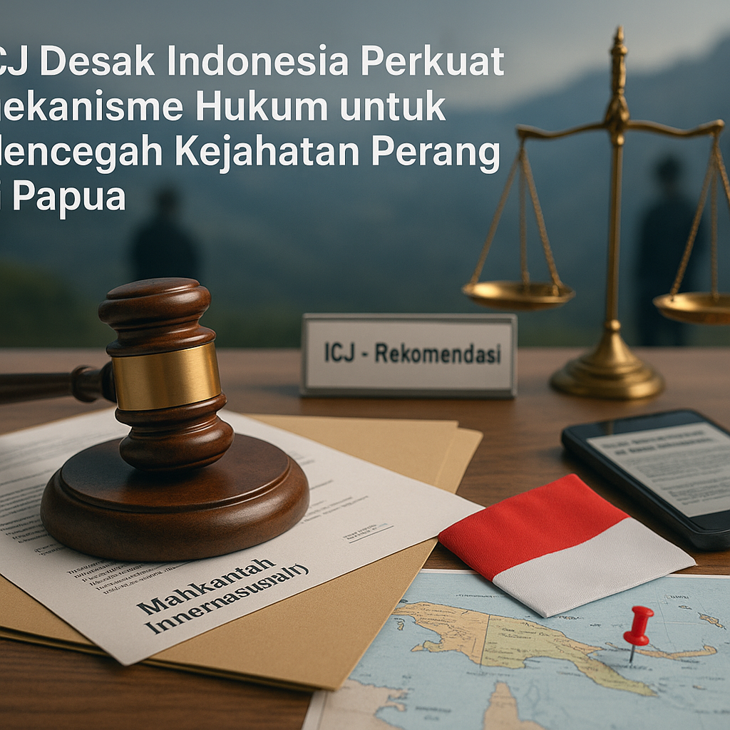 ICJ Desak Indonesia Perkuat Mekanisme Hukum untuk Mencegah Kejahatan Perang di Papua
