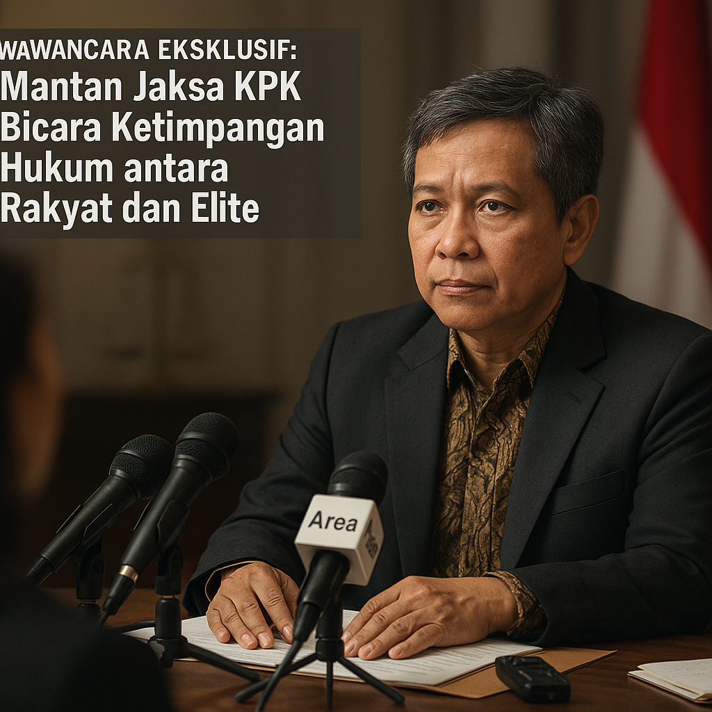 Wawancara Eksklusif: Mantan Jaksa KPK Bicara Ketimpangan Hukum antara Rakyat dan Elite
