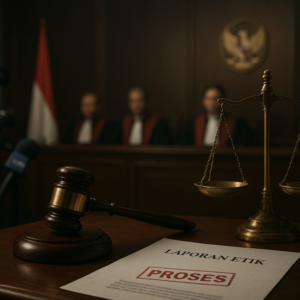 MA Sebut Laporan ke Dewan Kehormatan MK Masih Terus Diproses, Kasus di Mahkamah Konstitusi Tak Terlepas dari Skandal Etika