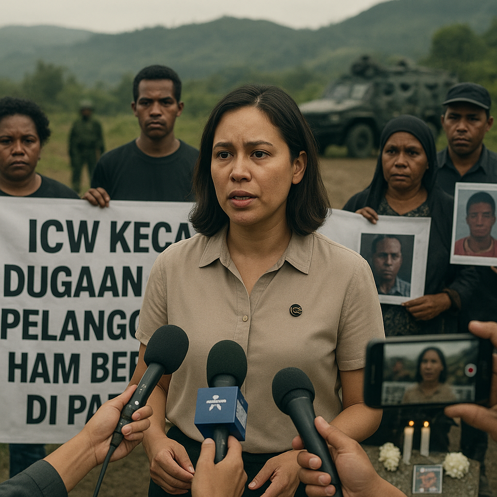 ICW Kecam Dugaan Pelanggaran HAM Berat dalam Operasi Militer di Papua