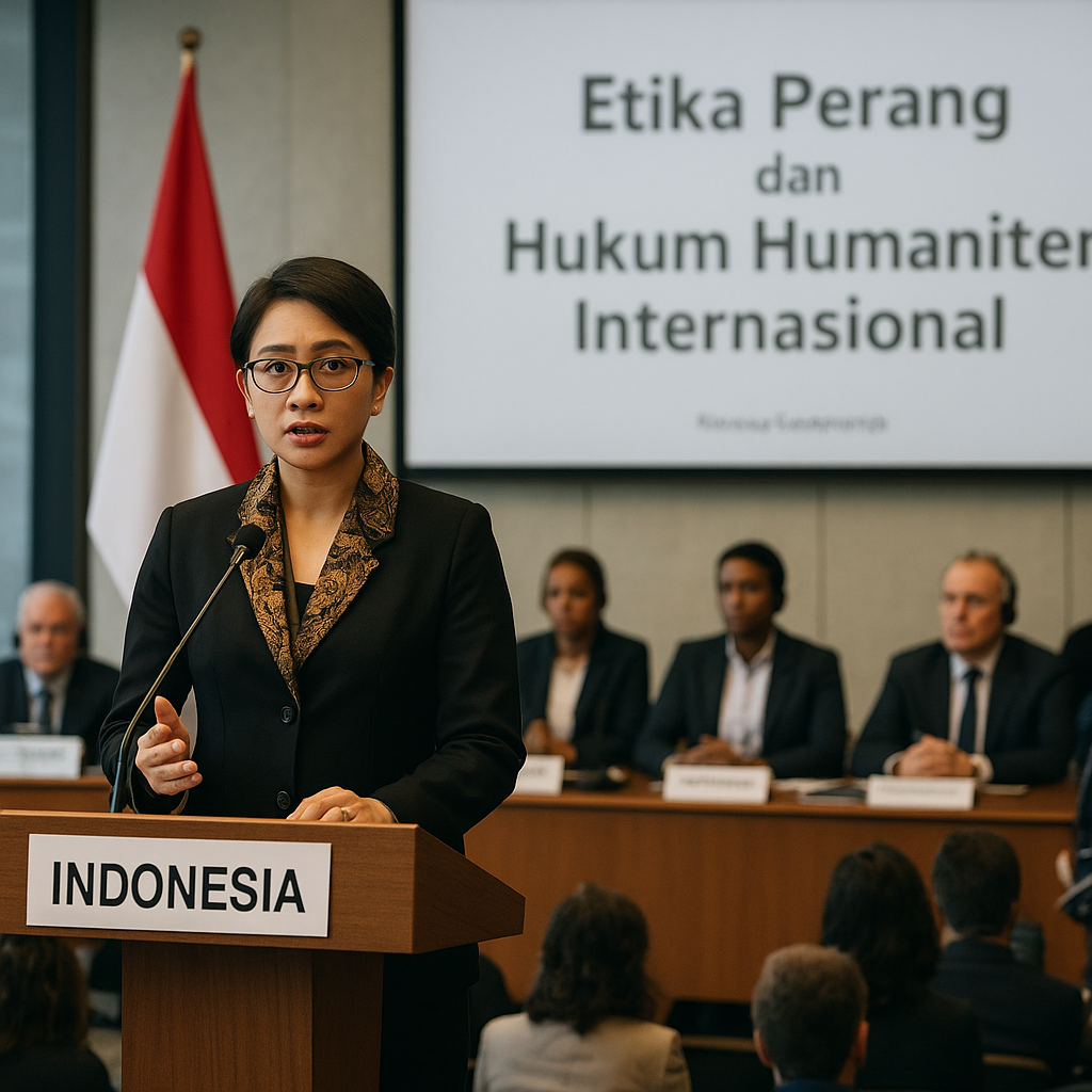 Etika Perang Dibahas dalam Simposium Internasional: Indonesia Serukan Penghormatan Hukum Humaniter