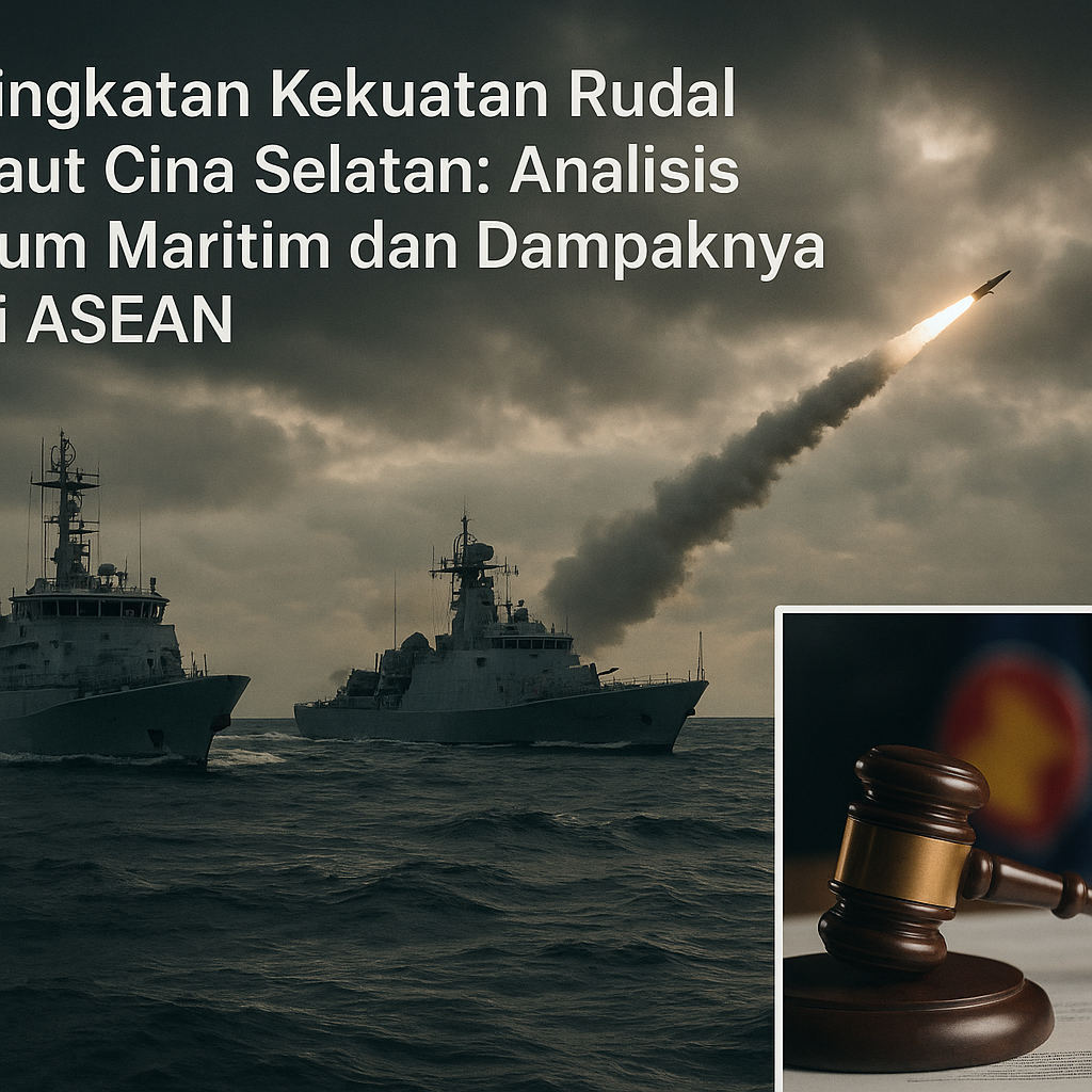 Peningkatan Kekuatan Rudal di Laut Cina Selatan: Analisis Hukum Maritim dan Dampaknya bagi ASEAN