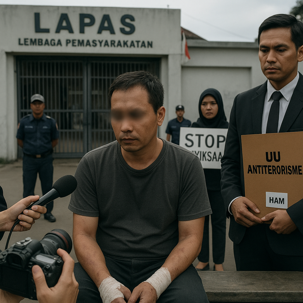 Kontroversi UU Antiterorisme: Mantan Napiter Tuduh Penyiksaan di Lapas