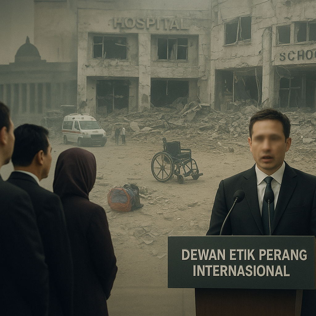 Dewan Etik Perang Internasional Kecam Sikap Indonesia yang Dinilai Abai terhadap Pelanggaran di Gaza