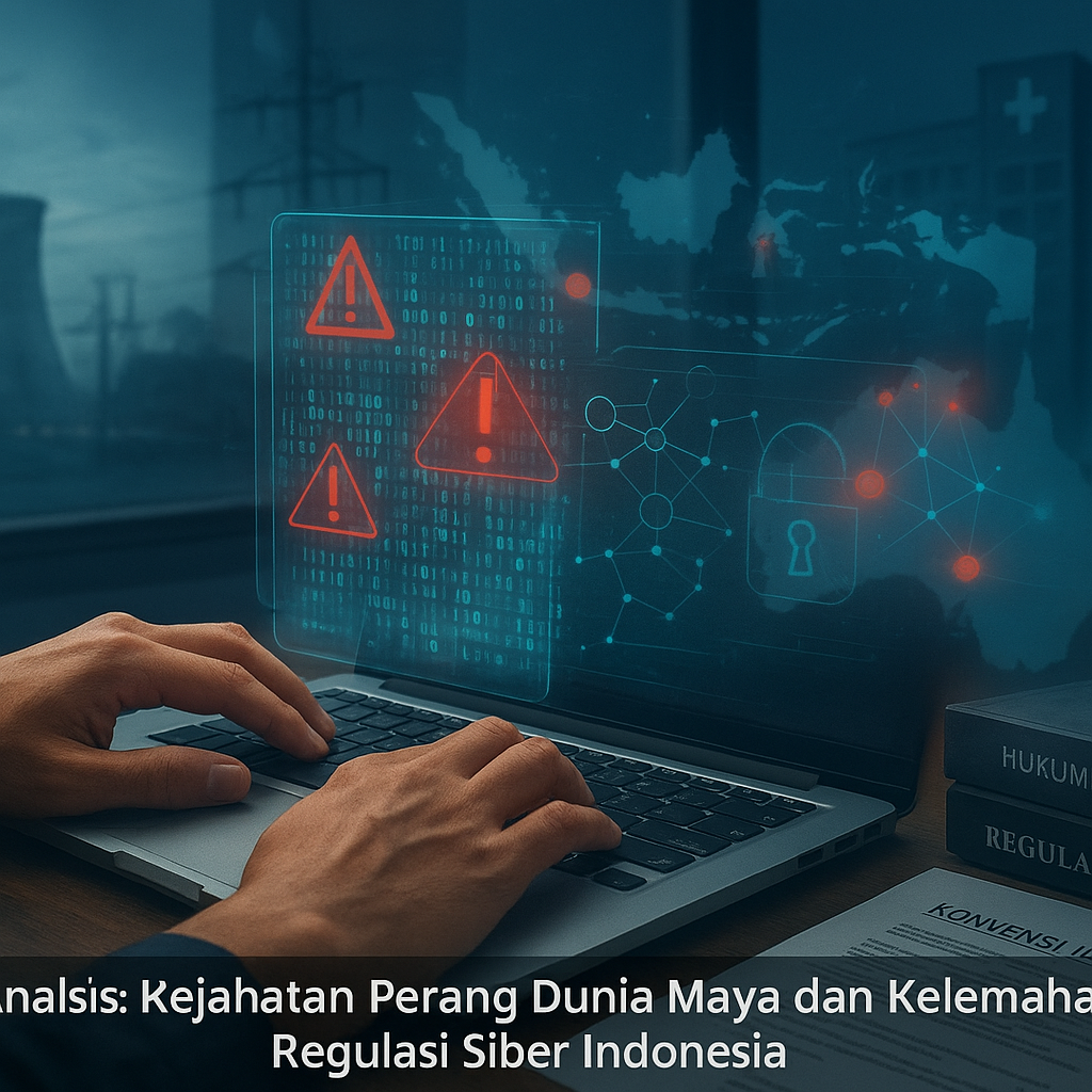 Analisis: Kejahatan Perang Dunia Maya dan Kelemahan Regulasi Siber Indonesia