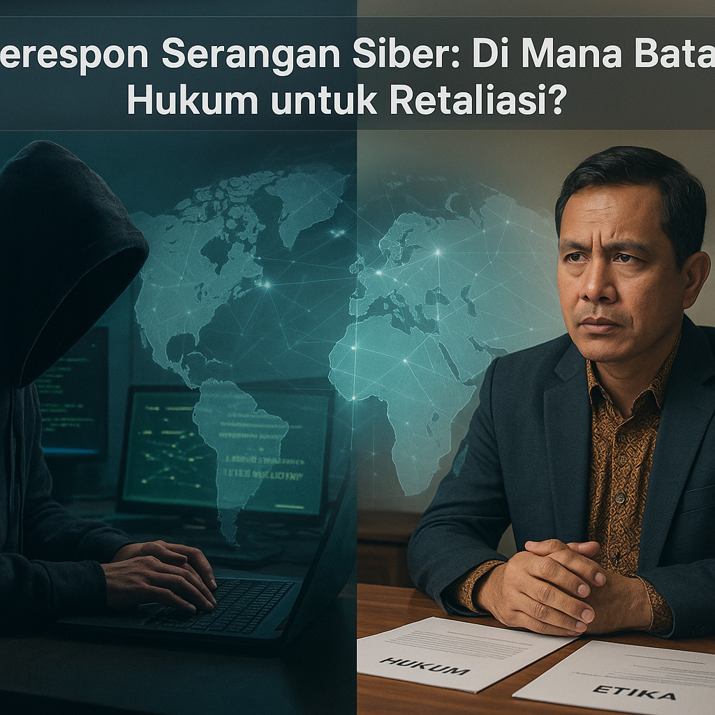 Merespons Serangan Siber: Di Mana Batasan Hukum untuk Retaliasi (Countermeasure) di Dunia Maya?
