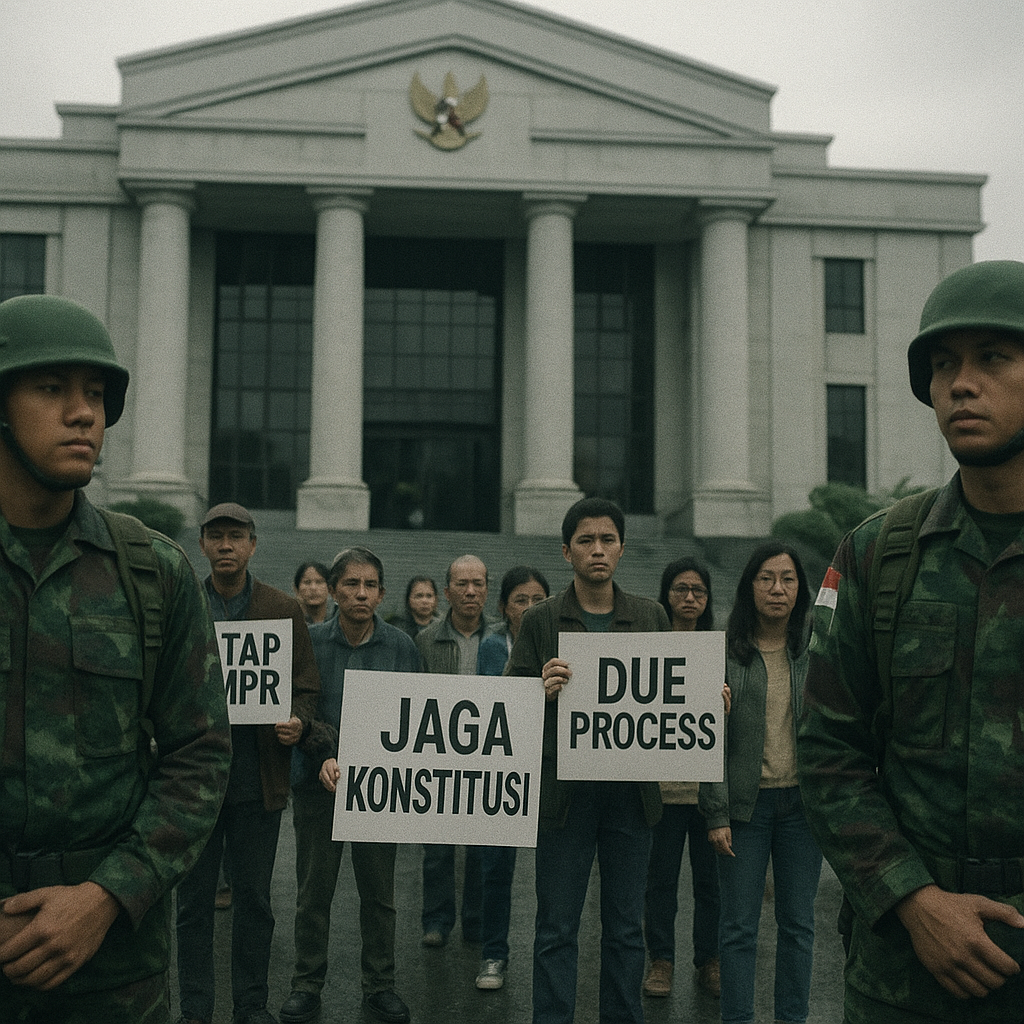 Draf Perpres Pelibatan TNI Atasi Terorisme Dinilai Langgar Konstitusi