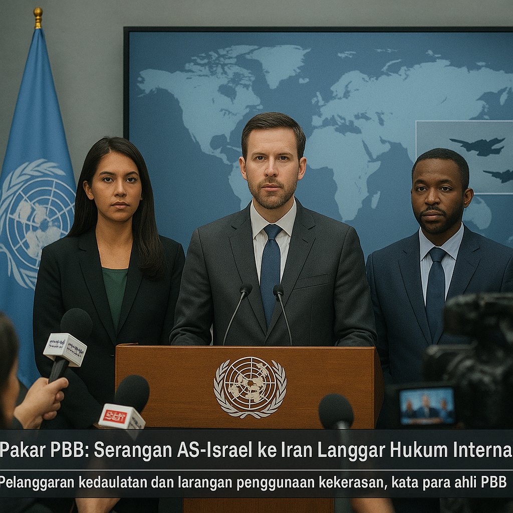 Pakar PBB Sebut Serangan AS-Israel ke Iran Langgar Hukum Internasional