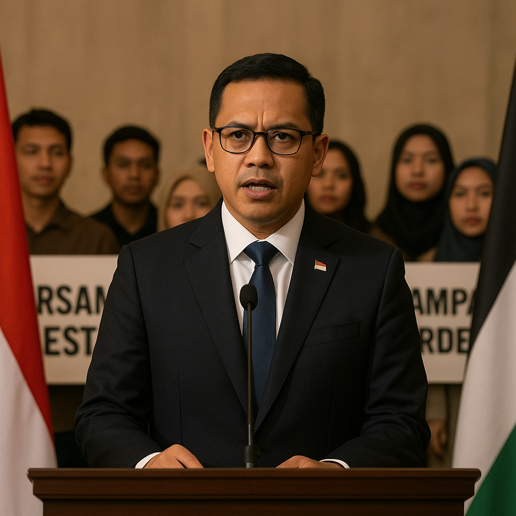 Menlu Tata: Indonesia Bersama Rakyat Palestina Sampai Merdeka