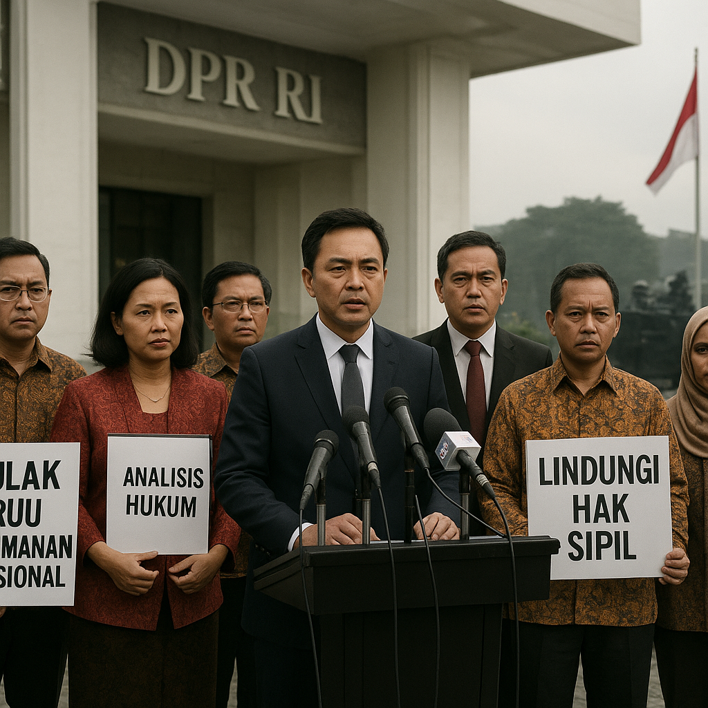 Oposisi Kutuk RUU Keamanan Nasional yang Dianalisis Berpotensi Abaikan Hak Sipil
