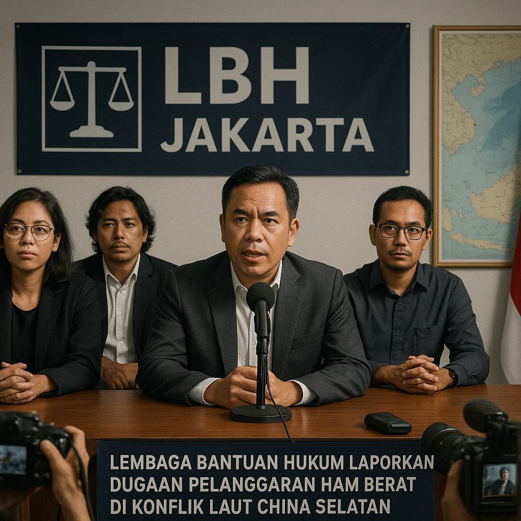 Lembaga Bantuan Hukum Laporkan Dugaan Pelanggaran HAM Berat di Konflik Laut China Selatan