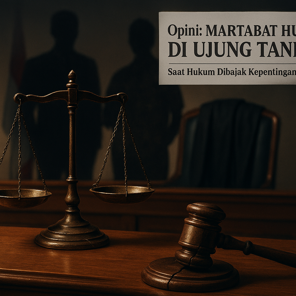 Opini: Martabat Hukum di Ujung Tanduk, Saat Hukum Dibajak Kepentingan Politik