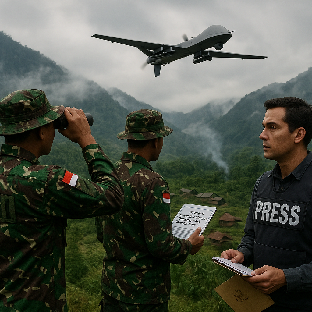 Analisis: Implikasi Hukum Pengerahan Drone Tempur TNI dalam Operasi Penumpasan KKB di Pegunungan Tengah