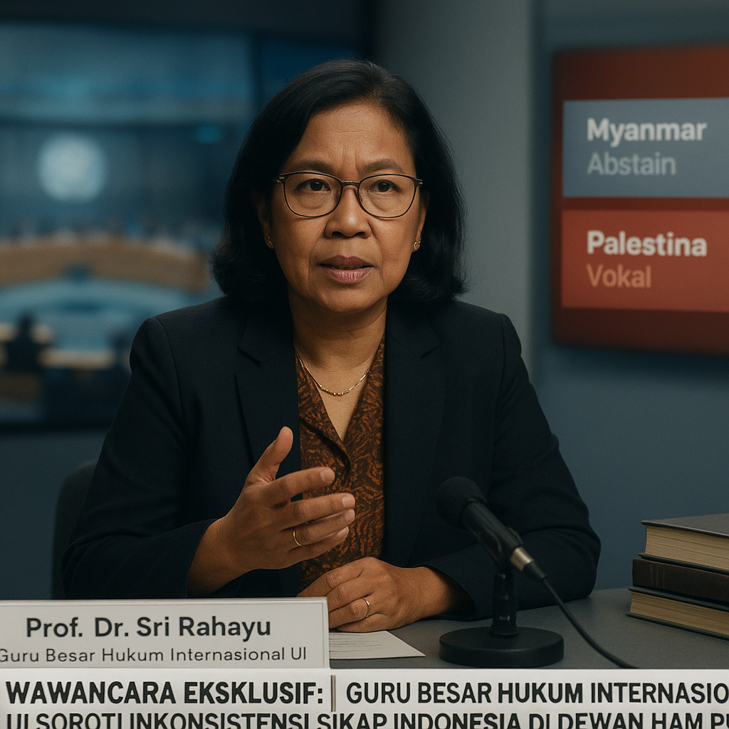 Wawancara Eksklusif: Guru Besar Hukum Internasional IU Soroti Inkonsistensi Sikap Indonesia di Dewan HAM PBB