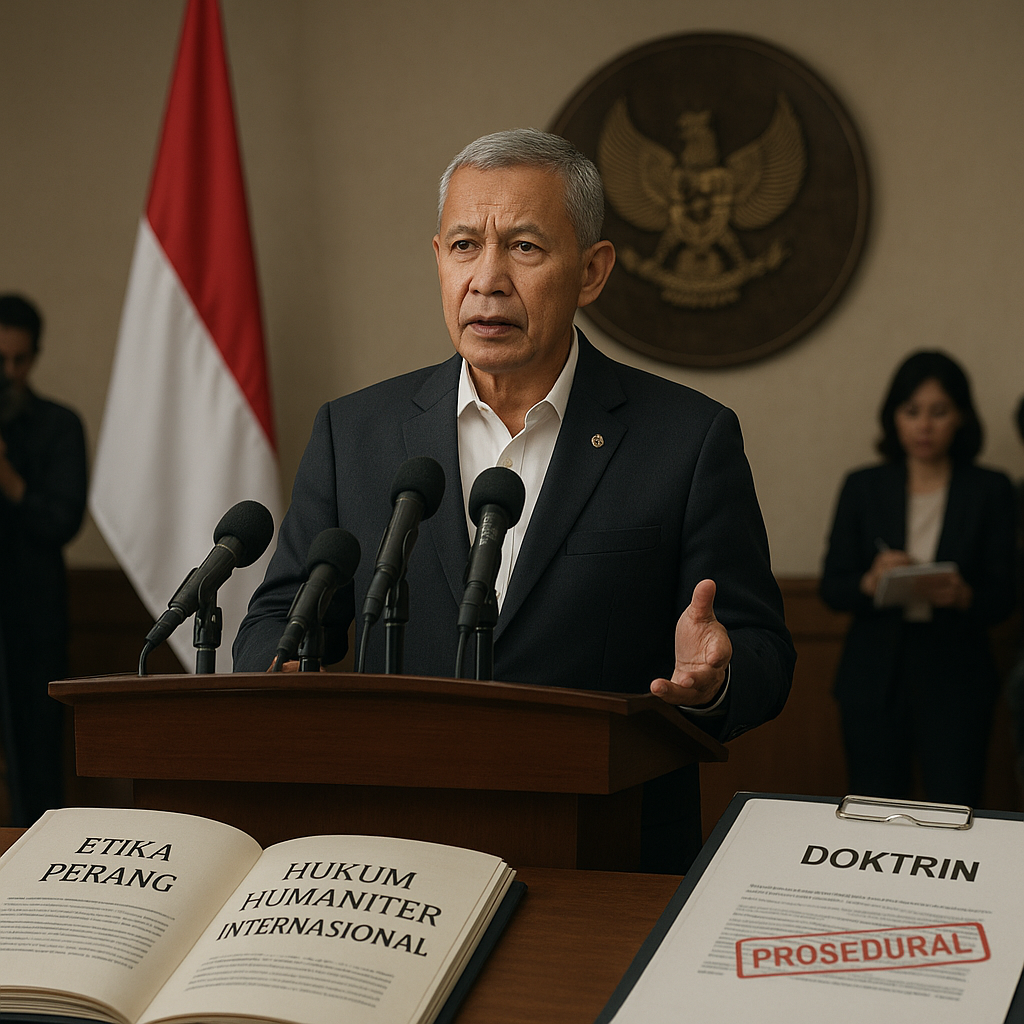 Mantan Panglima TNI: 'Etika Perang Harus Jadi Panduan Operasi Militer, Bukan Sekadar Doktrin'