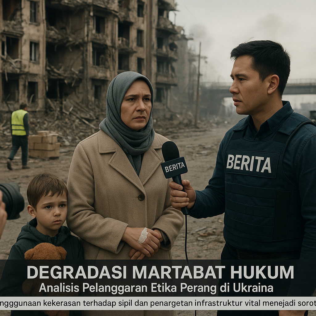 Degradasi Martabat Hukum: Analisis Pelanggaran Etika Perang di Ukraina