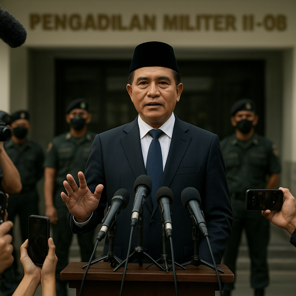 Yusril Minta Persidangan Perkara Andrie Yunus Berjalan Adil, Pemerintah Tidak Akan Intervensi!