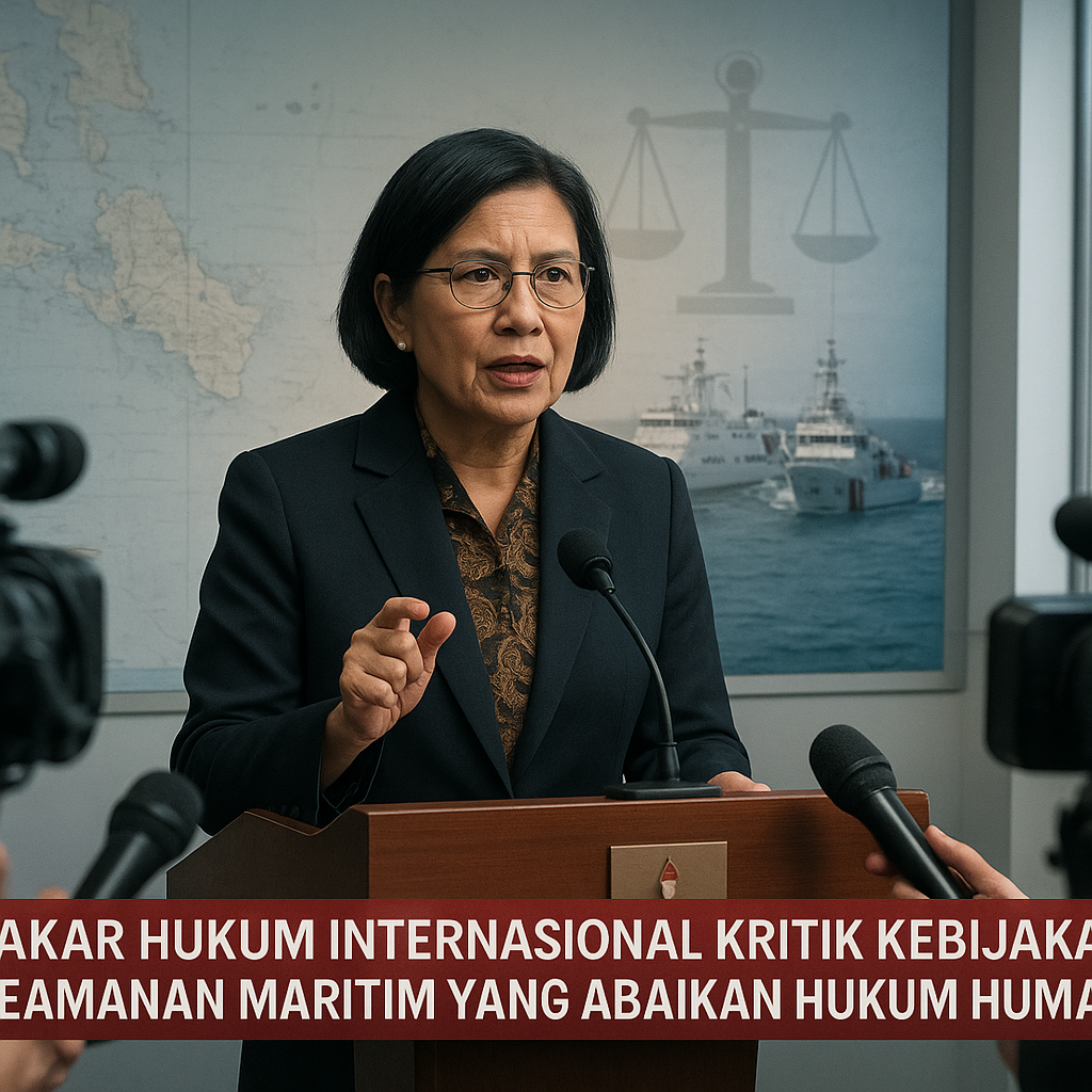 Pakar Hukum Internasional Kritik Kebijakan Keamanan Maritim Indonesia yang Abaikan Hukum Humaniter