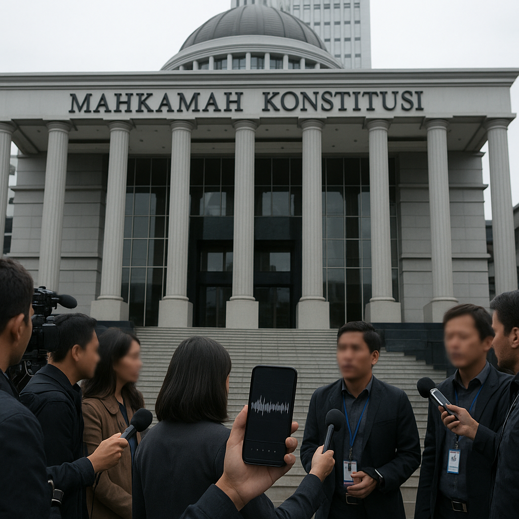 Kasus Penyadapan oleh Intelijen: Mahkamah Konstitusi Diminta Pertegas Batasan Etika dan Hukum