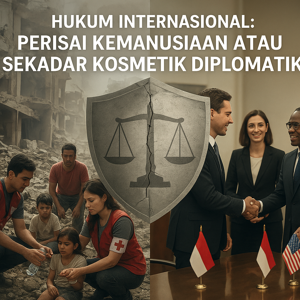 Hukum Internasional: Perisai Kemanusiaan atau Sekadar Kosmetik Diplomatik?