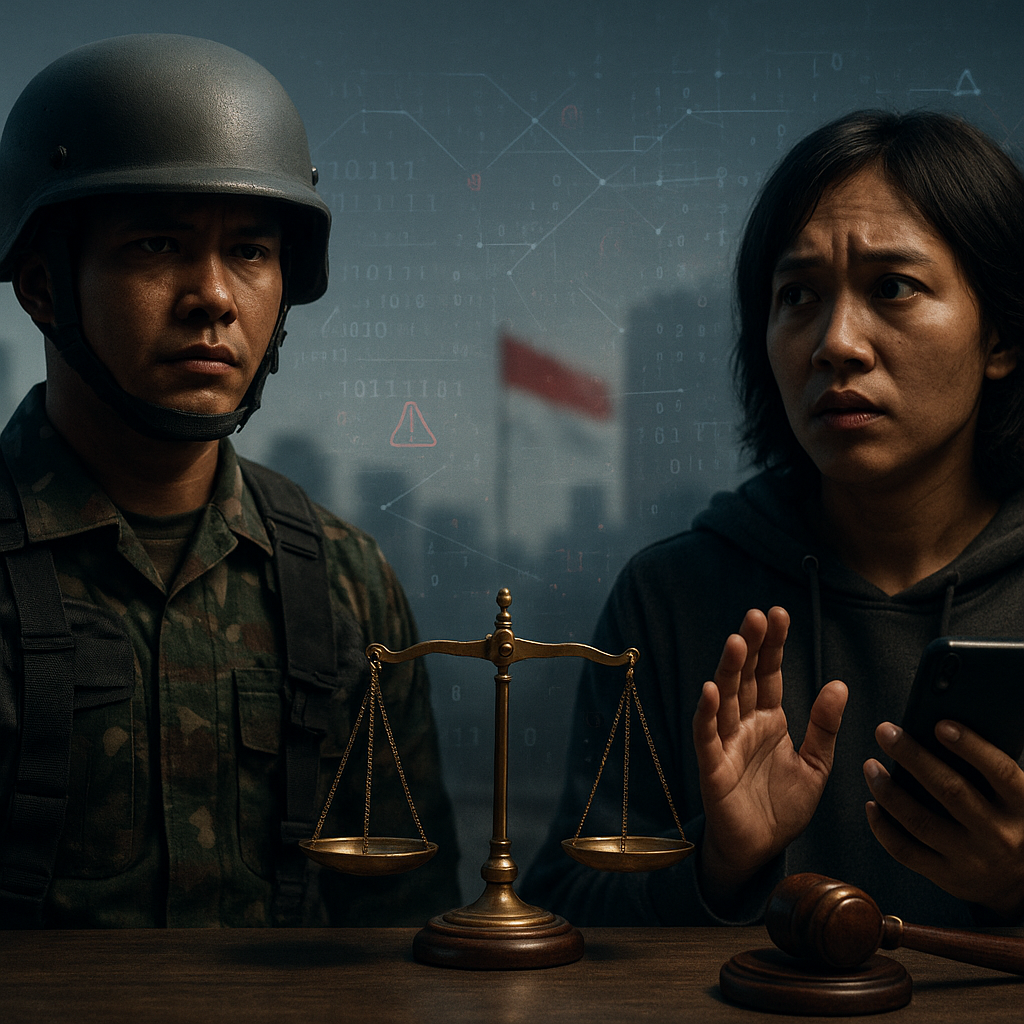 Telaah Kritis: Doktrin Pertahanan Semesta dalam Ancaman Hybrid Warfare dan Tantangan Hukum Siber