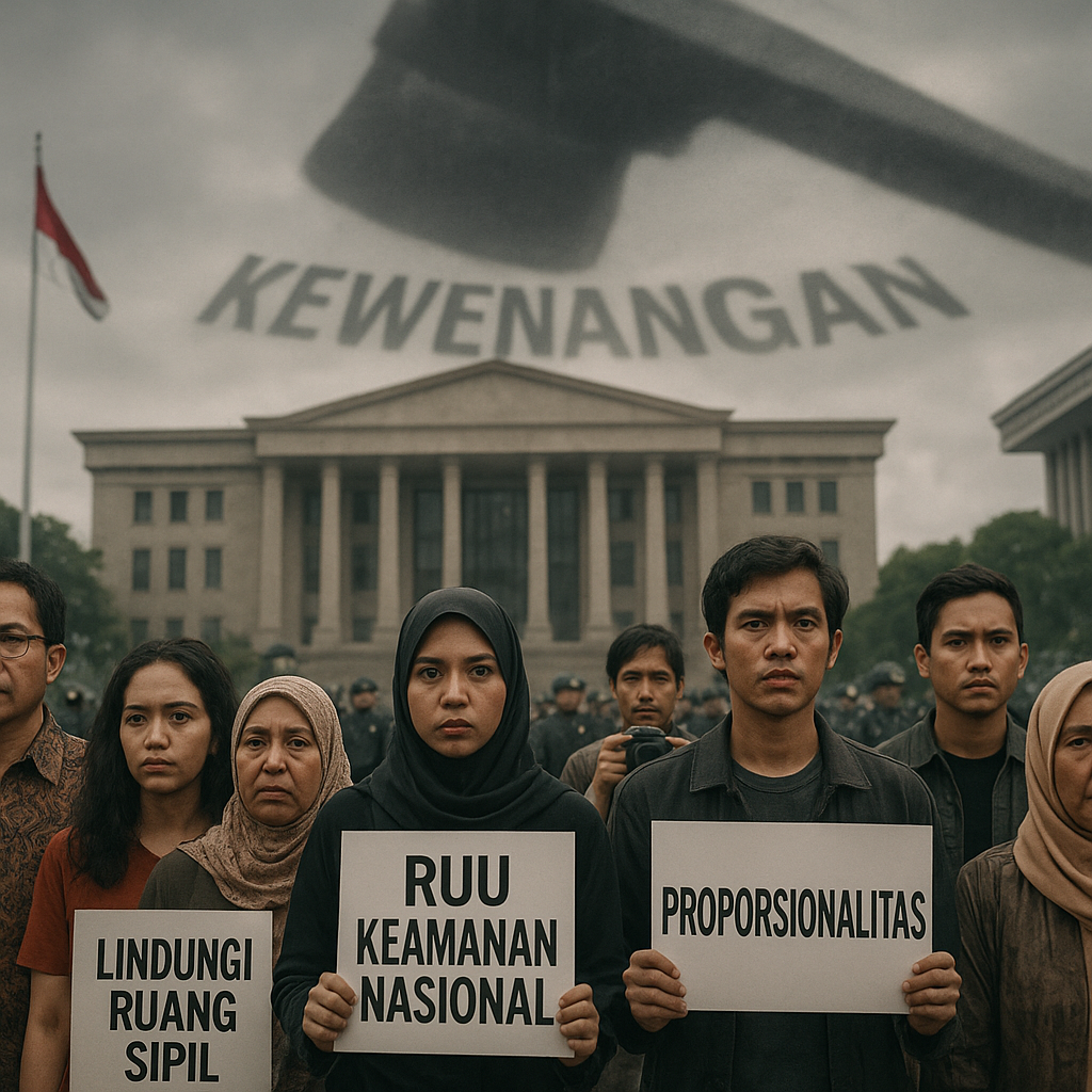 Kontroversi RUU Keamanan Nasional: Ancaman Terhadap Ruang Sipil dan Prinsip Proporsionalitas
