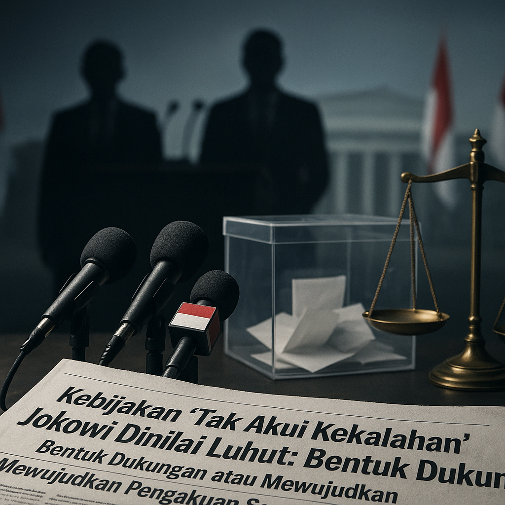 Kebijakan 'Tak Akui Kekalahan' Jokowi Dinilai Luhut: Bentuk Dukungan atau Mewujudkan Pengakuan Suara Rakyat?