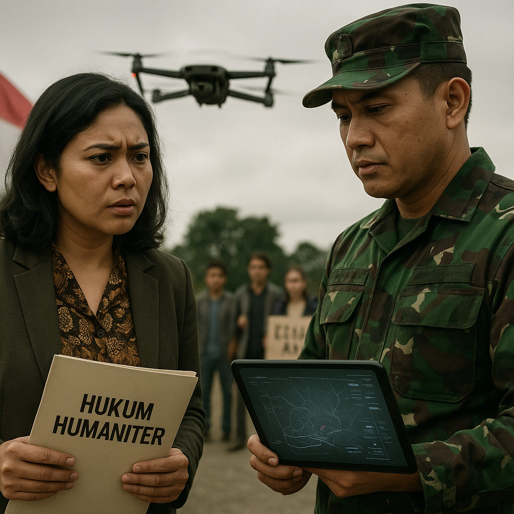 Etika Penggunaan AI dalam Operasi Militer: Ancaman terhadap Martabat Hukum dan Hak Asasi Manusia