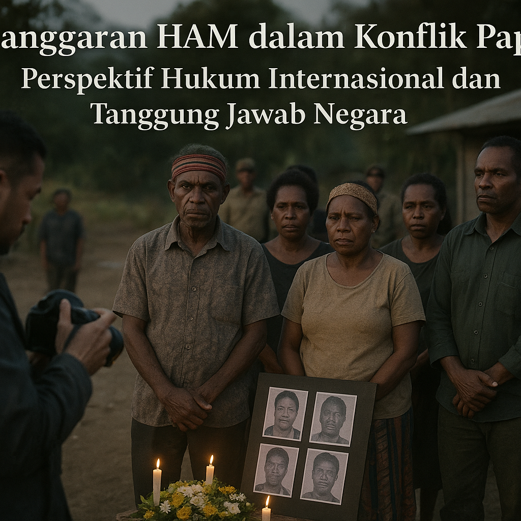 Pelanggaran HAM dalam Konflik Papua: Perspektif Hukum Internasional dan Tanggung Jawab Negara