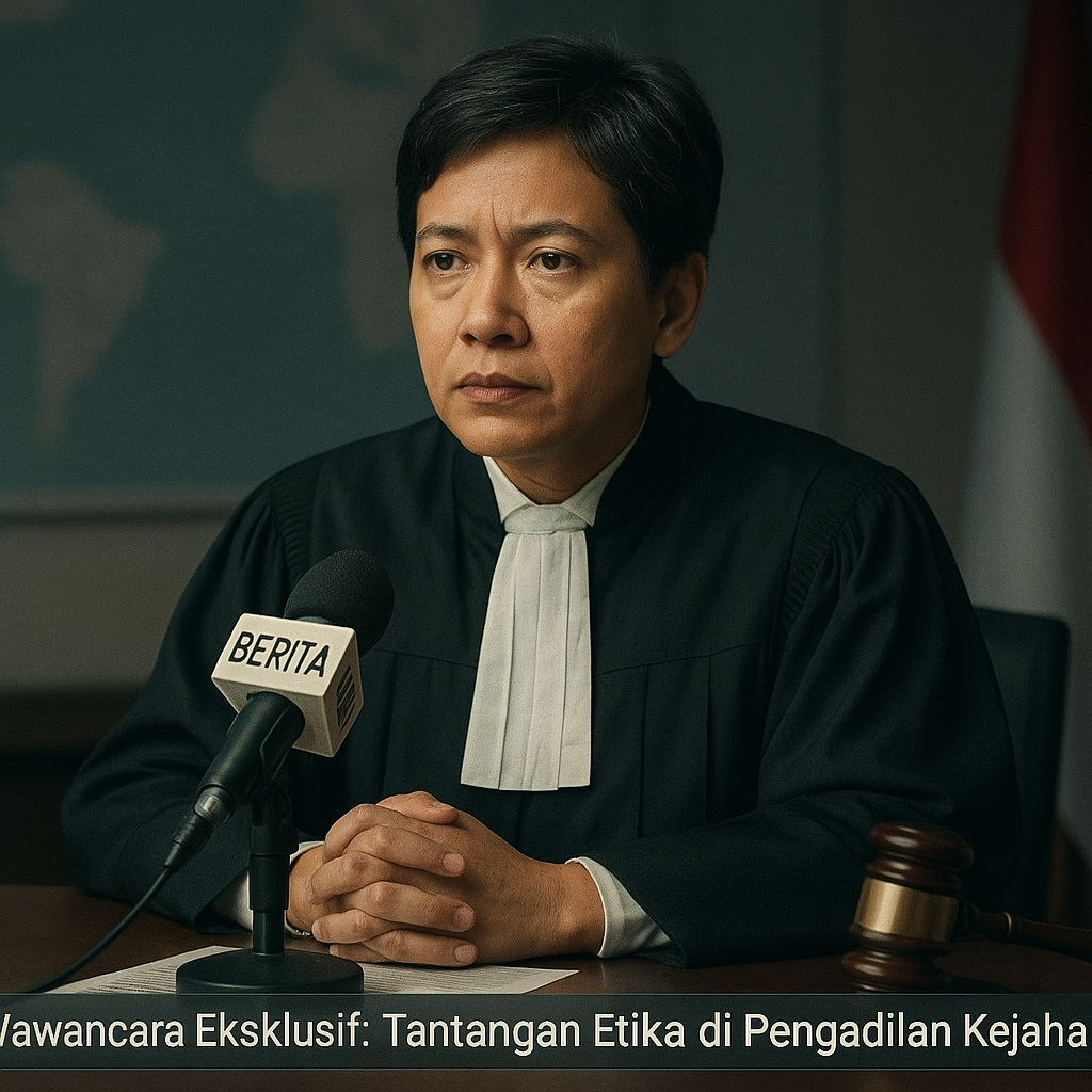 Wawancara Eksklusif dengan Hakim Internasional: Tantangan Etika dalam Pengadilan Kejahatan Perang