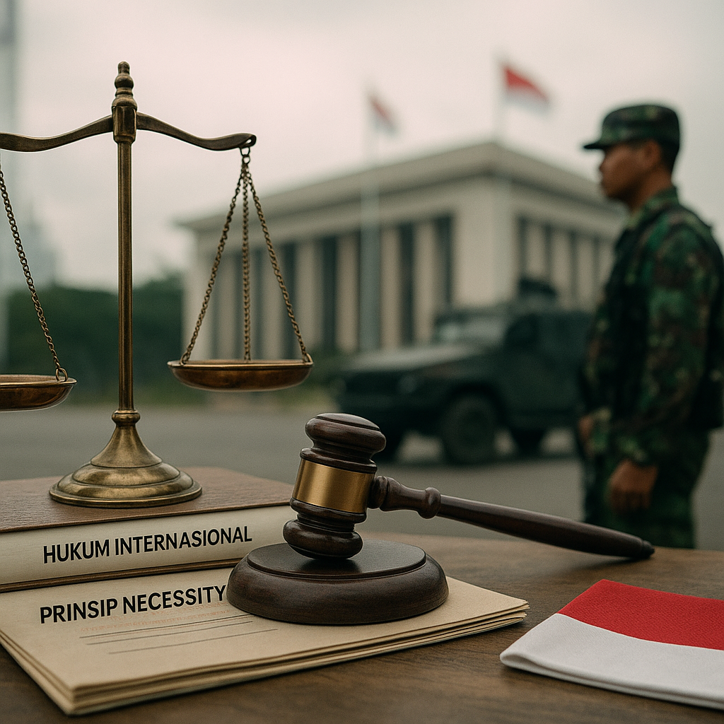 Opini: Penggunaan Doctrine of Necessity dalam Operasi Militer Indonesia vs Batasan Etika Hukum Internasional